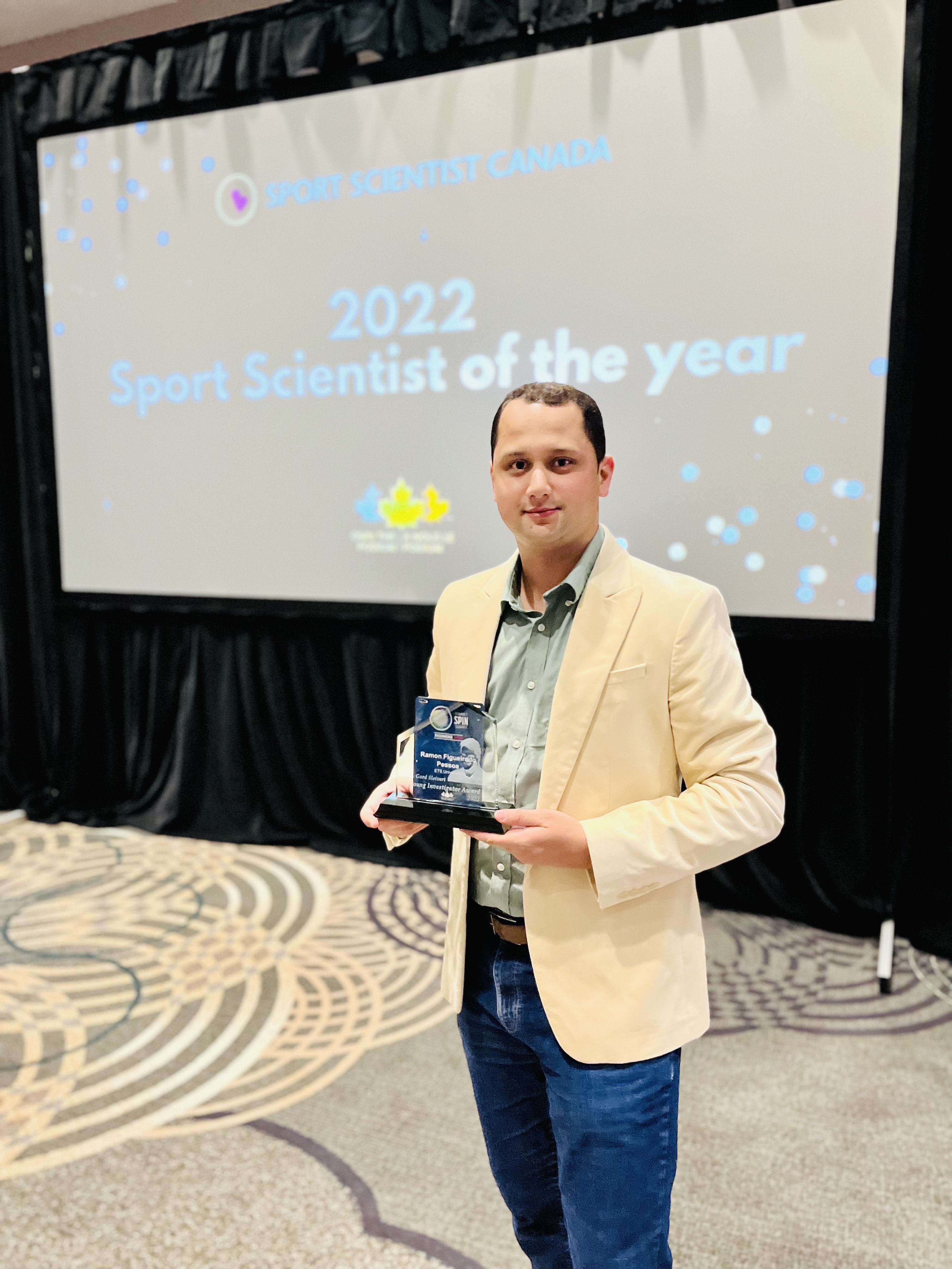 I won the best sports innovation award at the 2022 Canadian sports science and sport innovation conference (SPIN 2022)