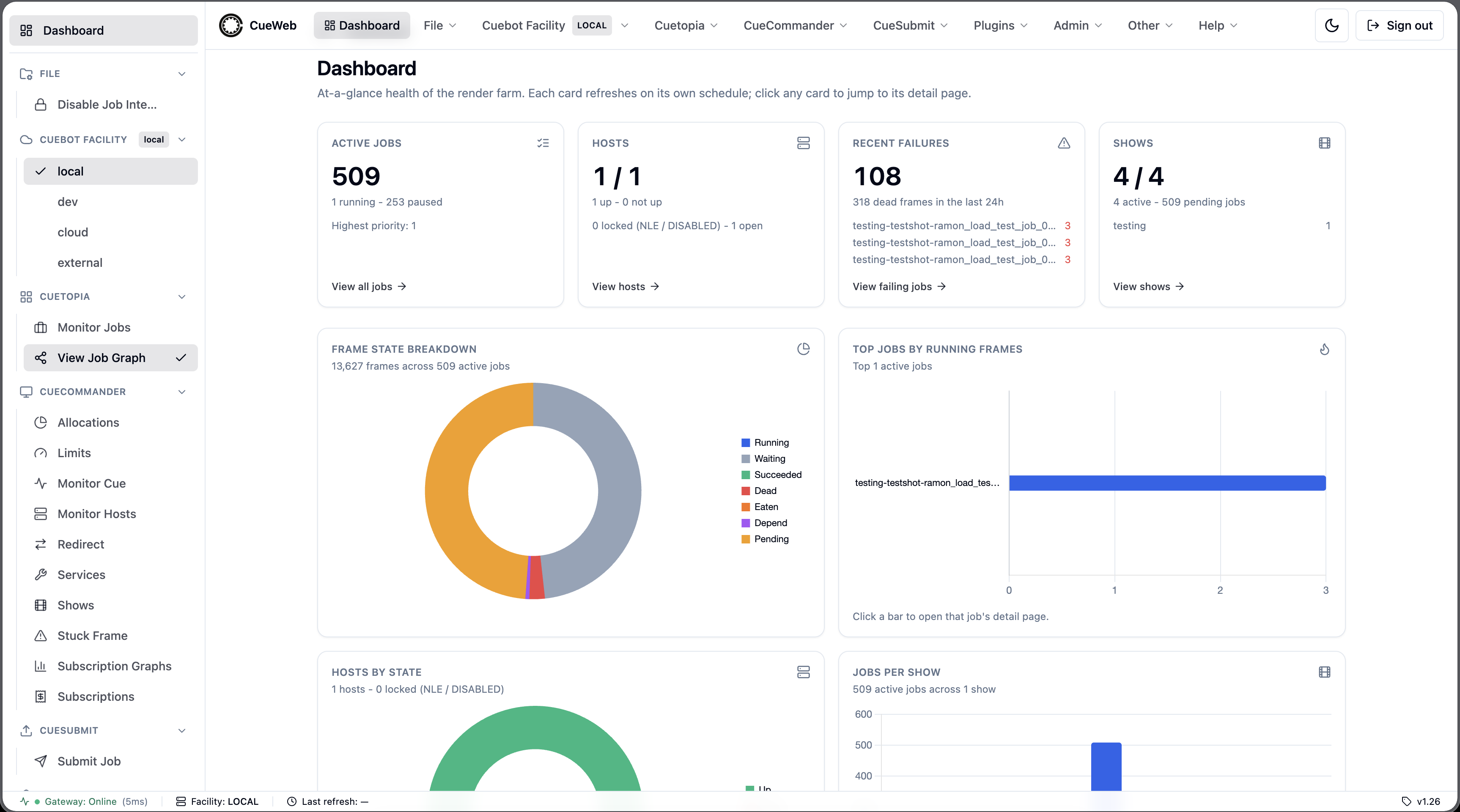 OpenCueWeb: The Complete Web-Based OpenCue GUI